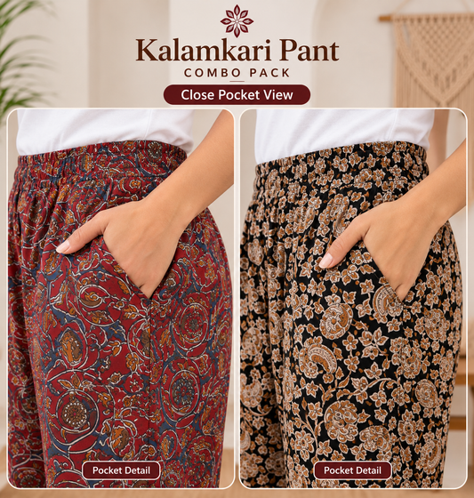 Kalamkari pant combo c6