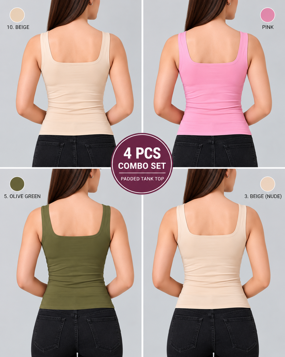 Padded Tank Top Combo 2