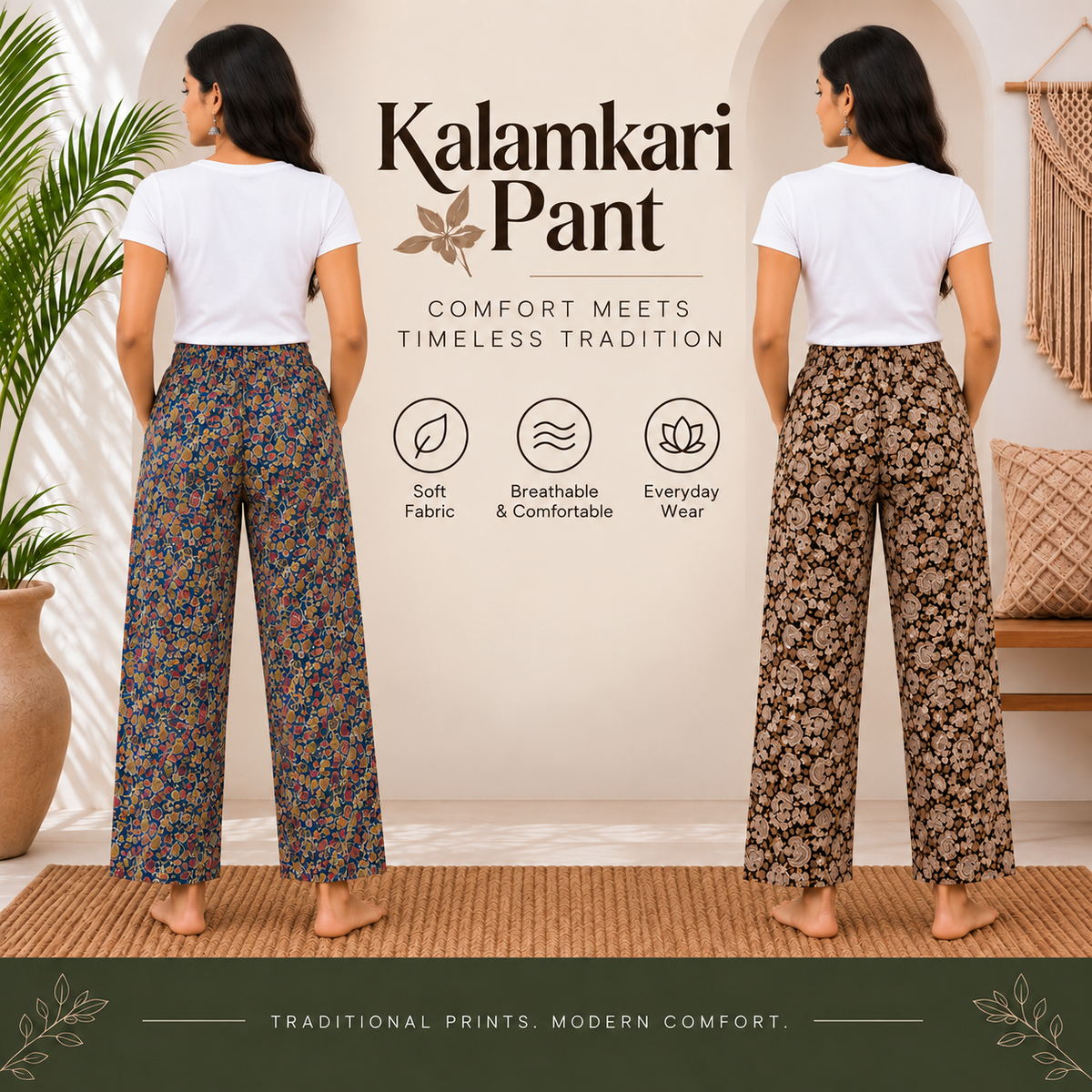 Kalamkari pant combo c2