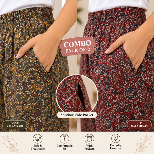 Kalamkari pant combo c5