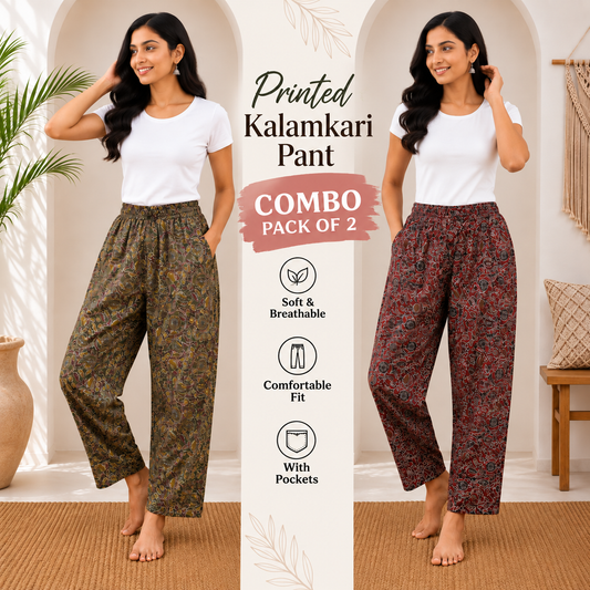 Kalamkari pant combo c5