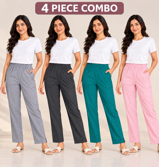Cotton Pant combo 3