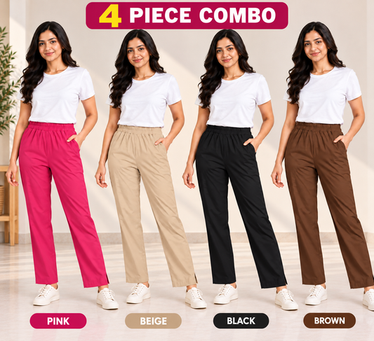 Cotton Pant combo 4