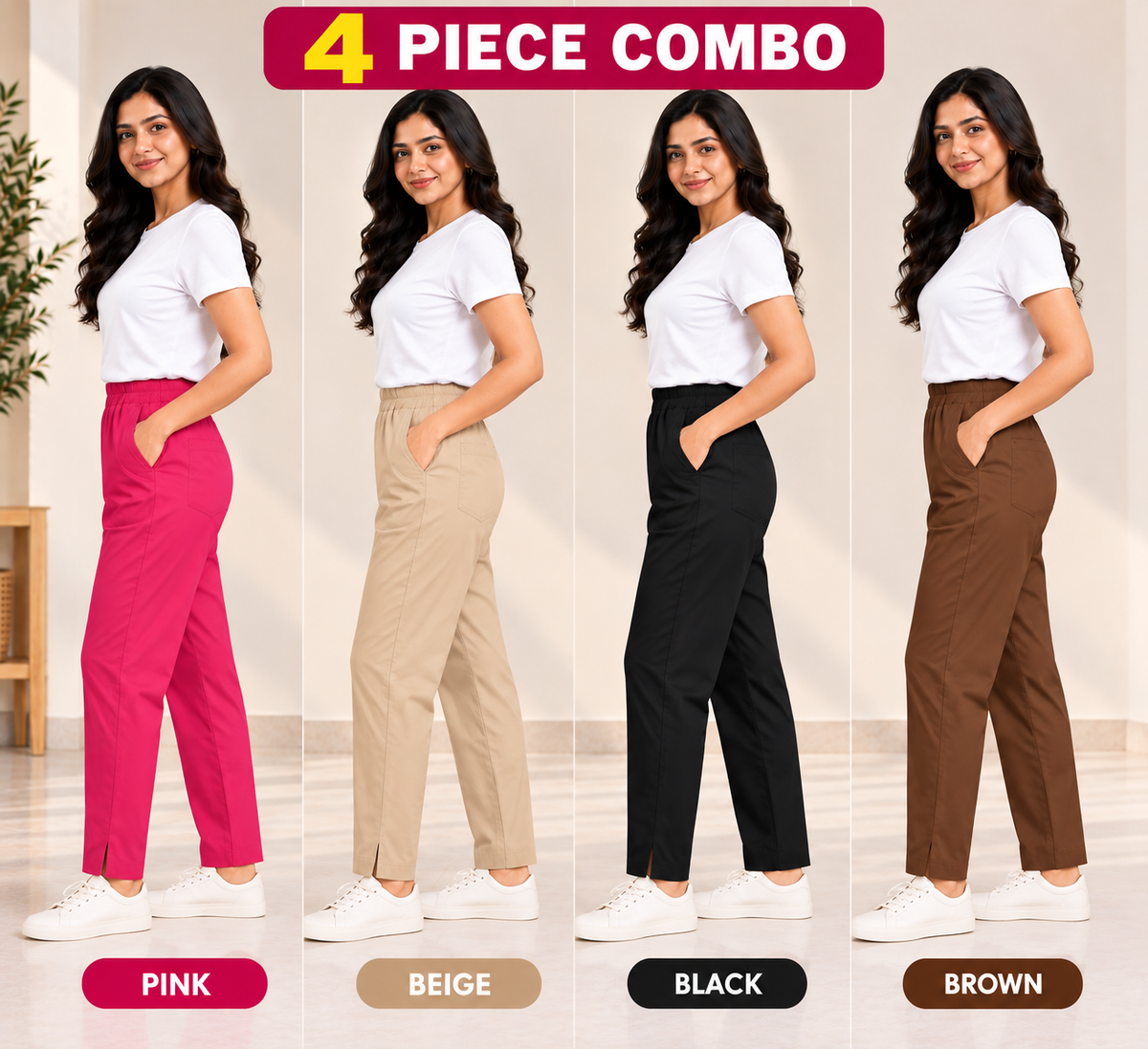 Cotton Pant combo 4